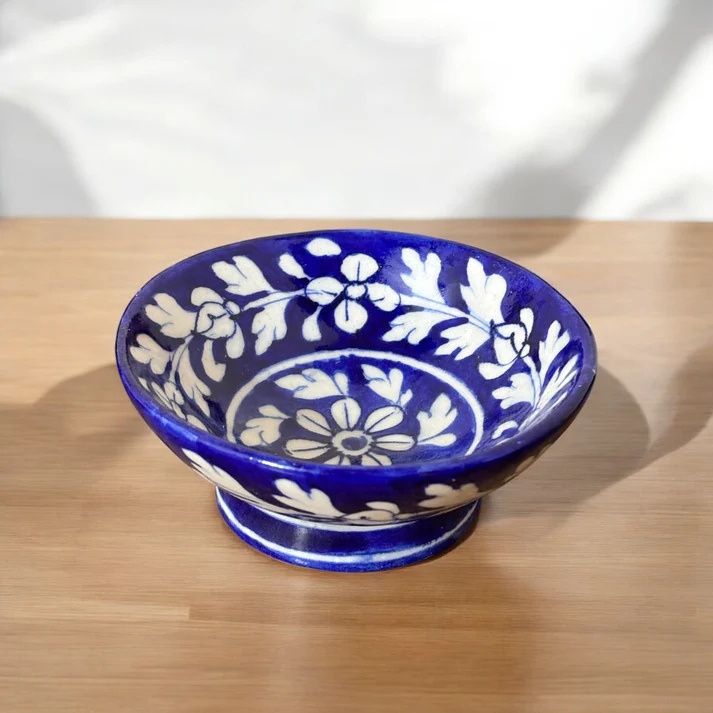 Blue Pottery Bowl
